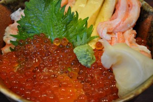 Salmon roe bowl